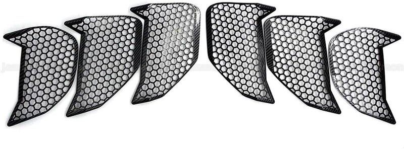 Ombialo Tail Light Lamp Cover Compatible with Ford Mustang 2018-2023 Taillight Lens Shell Bezel Cover Trim (Carbon Fiber) - Image 3